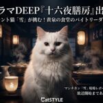 【タレント猫・現場レポート】マンチカン「雪」さん、日本テレビ ドラマDEEP『十六夜膳房』クランクイン密着！